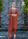 Gulmohar Vol 1 By Passion Mal Chanderi Surat Kurti With Bottom Dupatta Wholesale Market